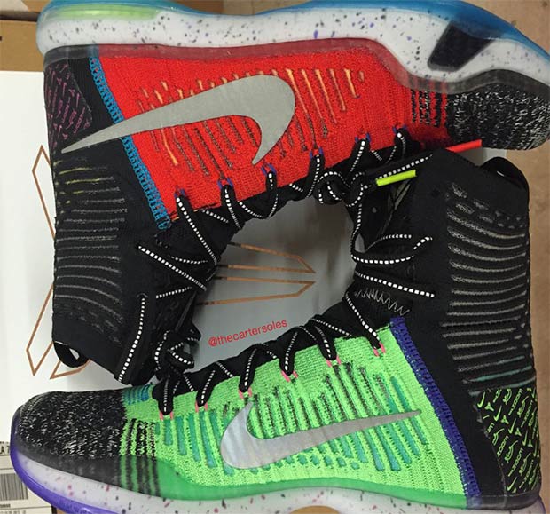 Multicolor Nike Kobe 10 What The