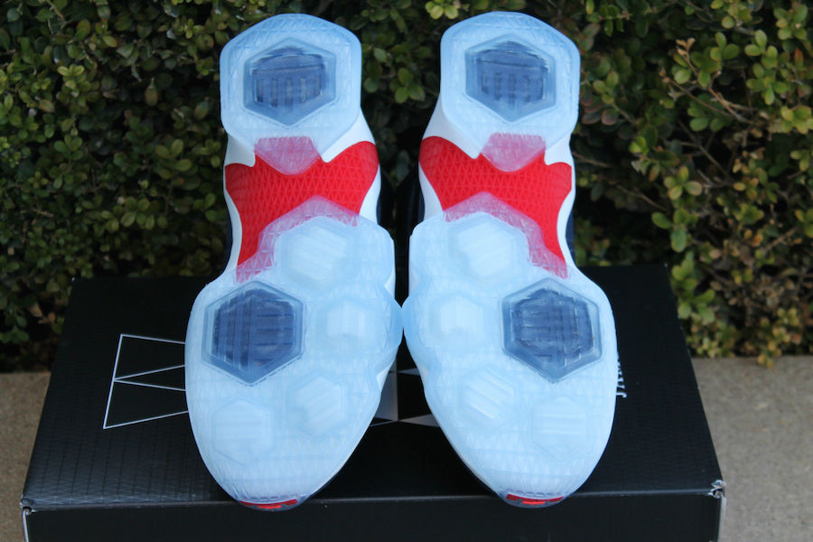Nike LeBron 13 USA Navy Red White