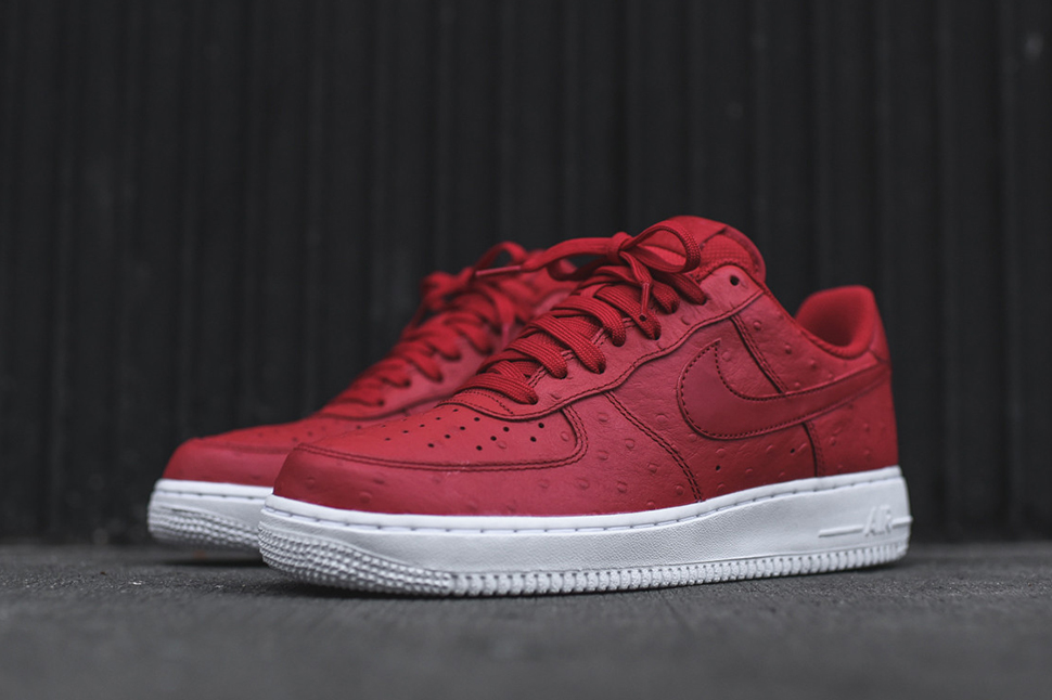 nike air force 1 gs red