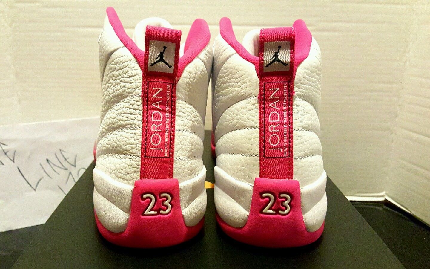 Air Jordan 12 GS White Pink 510815-109