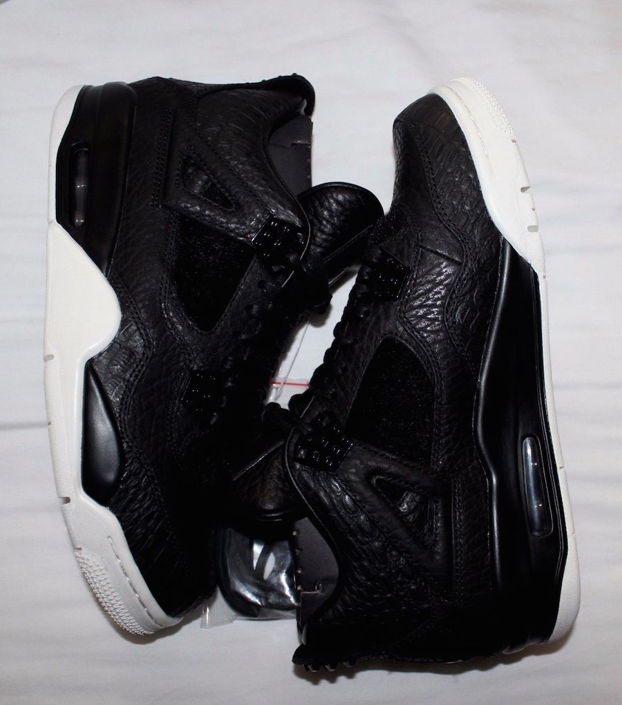 Air Jordan 4 Premium Black Release Date - Sneaker Bar Detroit