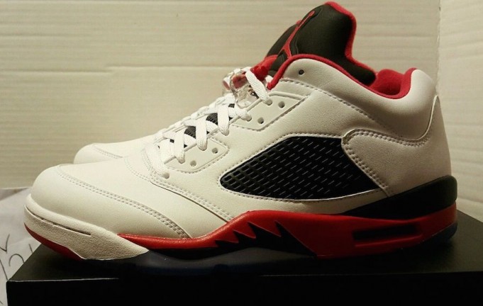 Air Jordan 5 Low Fire Red 2016 - Sneaker Bar Detroit