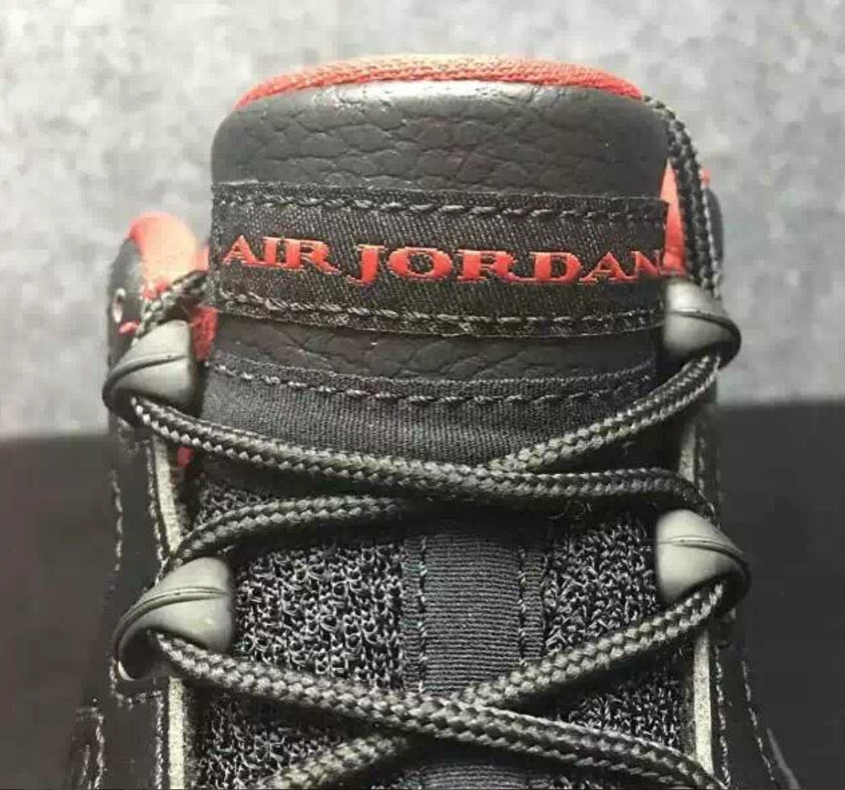 Air Jordan 9 Retro Low Black White Red