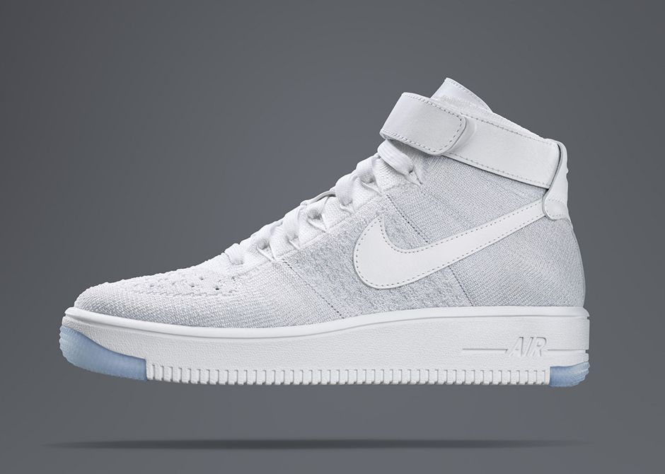 Nike Air Force 1 Ultra Flyknit White Pure Platinum