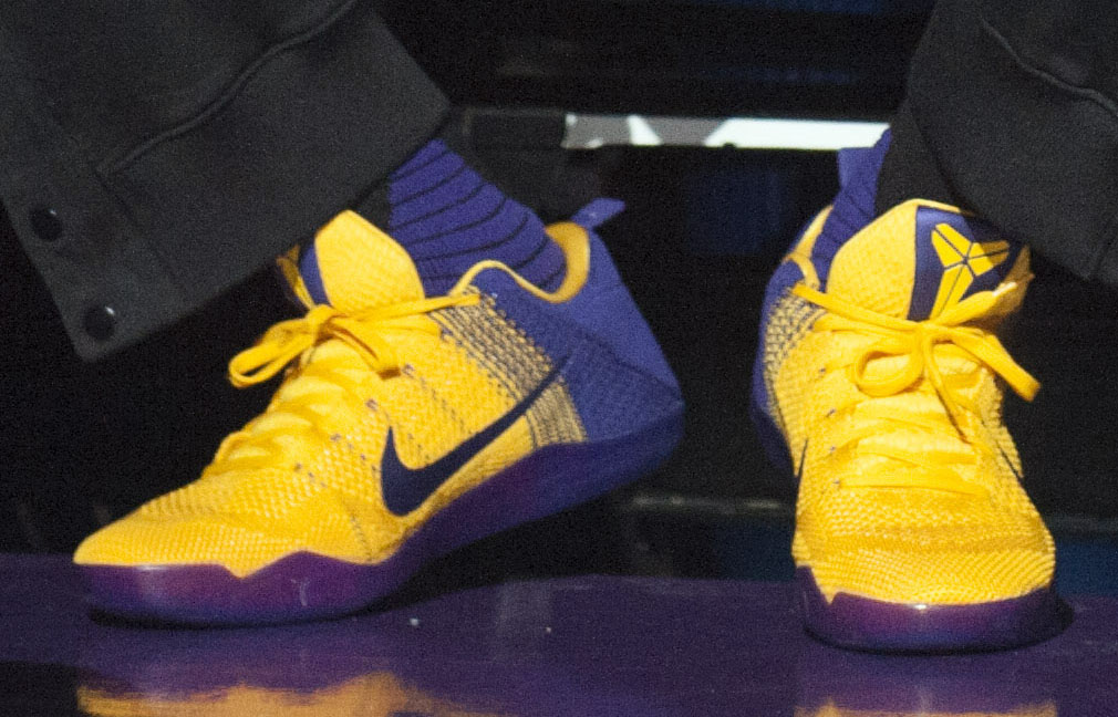 Nike Kobe 11 Lakers Yellow Purple