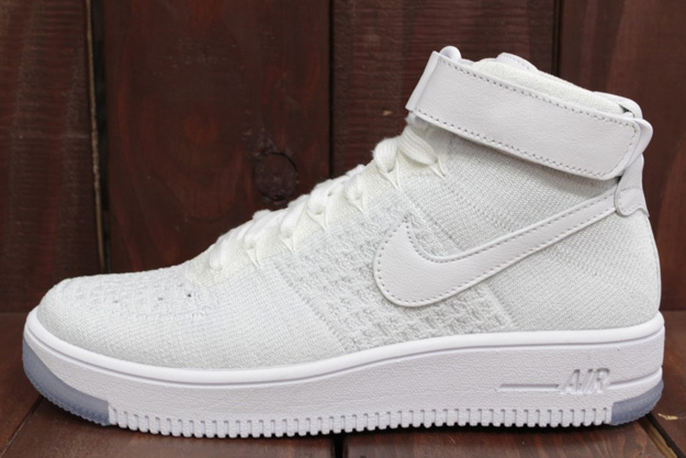 Nike Flyknit Air Force 1 Ultra White