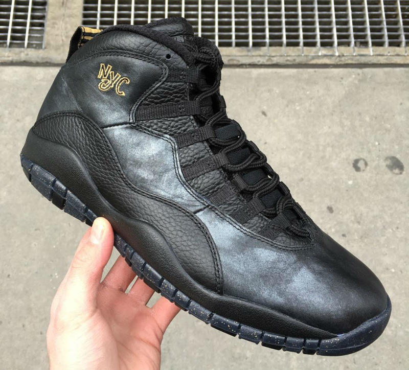 air jordan 10 all black