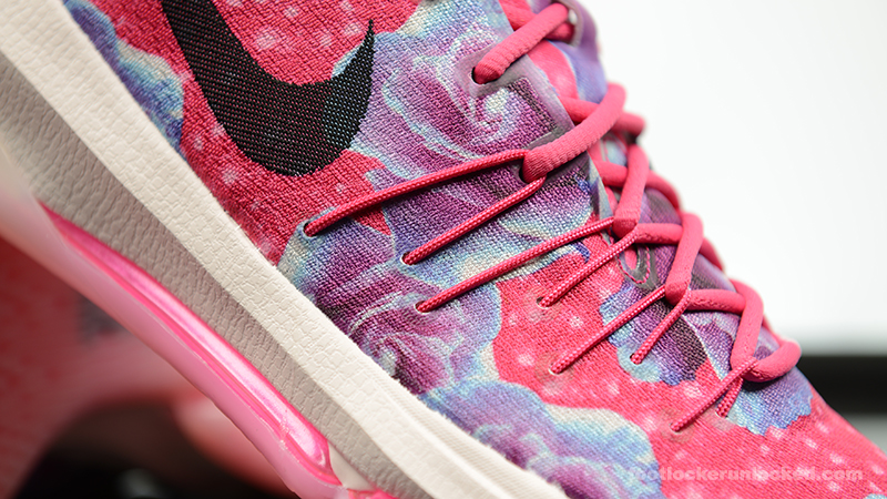 Nike KD 8 Aunt Pearl Pink Floral