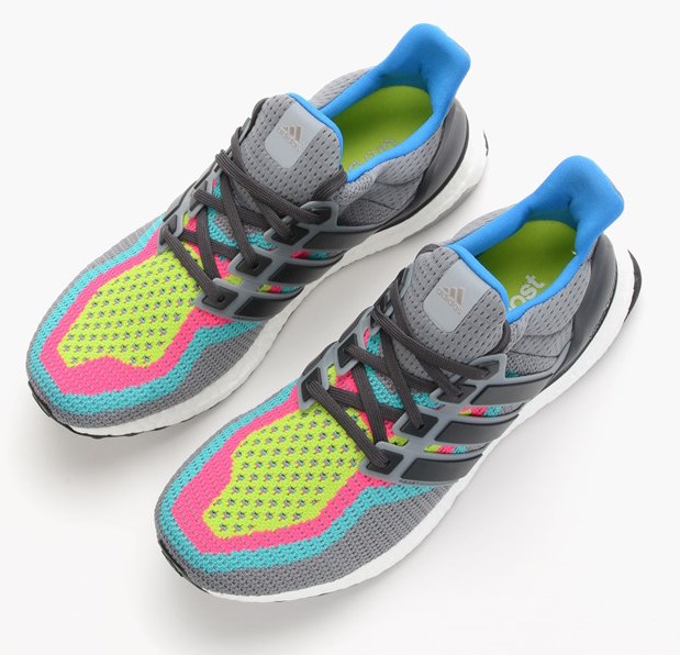 pink and blue ultra boost