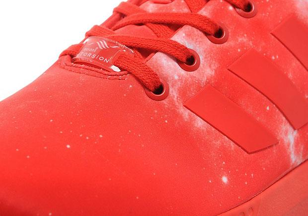 adidas zx flux red galaxy