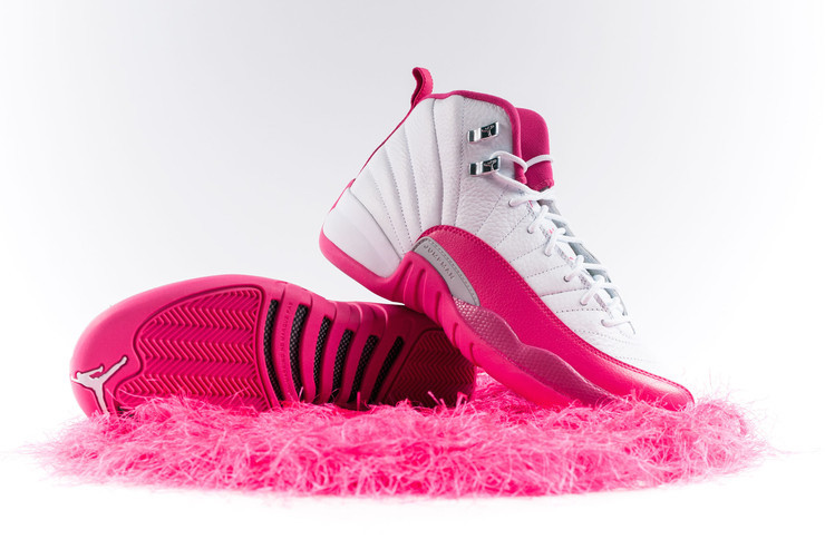 Air Jordan 12 Vivid Pink White
