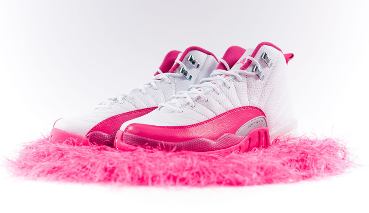 Air Jordan 12 Vivid Pink White
