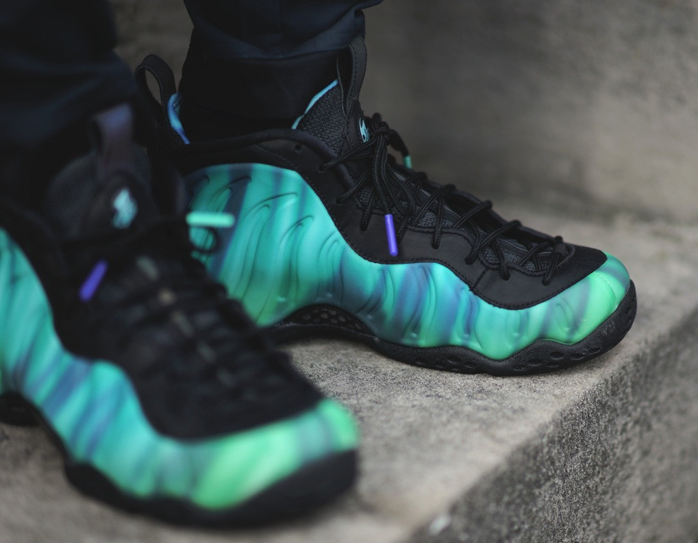 Nike Air Foamposite One Northern Lights Available
