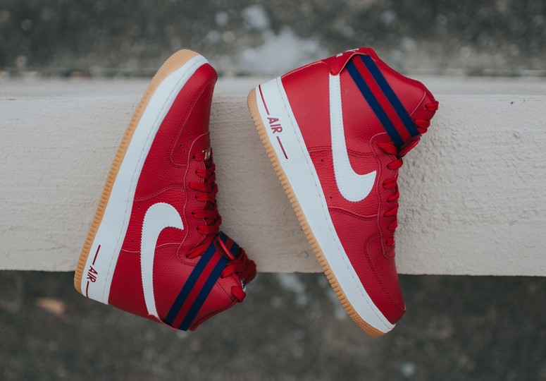 Nike Air Force 1 High Red Gum - Sneaker 