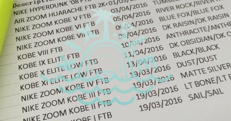 Nike Kobe FTB Fade to Black Collection