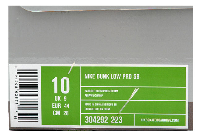 Nike SB Dunk Low Tweed 2004