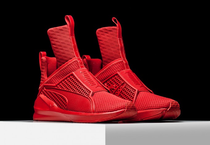 puma fenty trainer purple kids