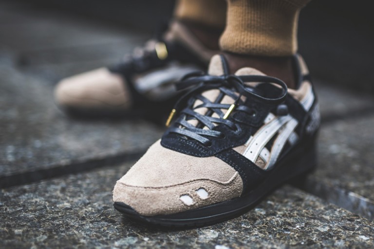 asics gel lyte x the north face