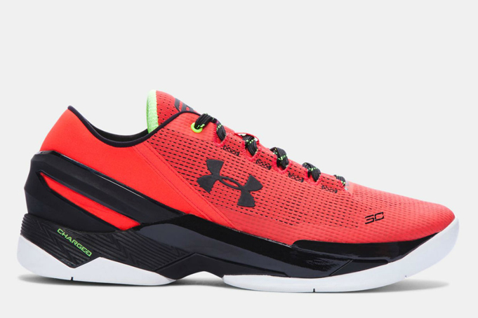 Under Armour Curry 2 Low Red Energy