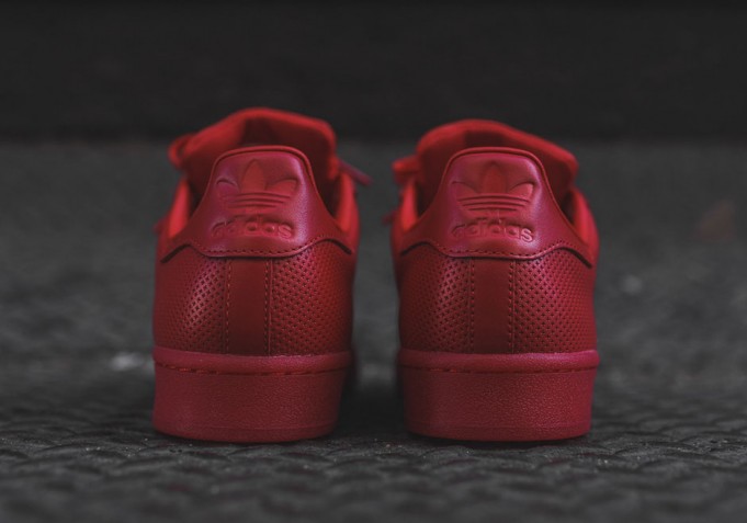 adidas superstar scarlet red