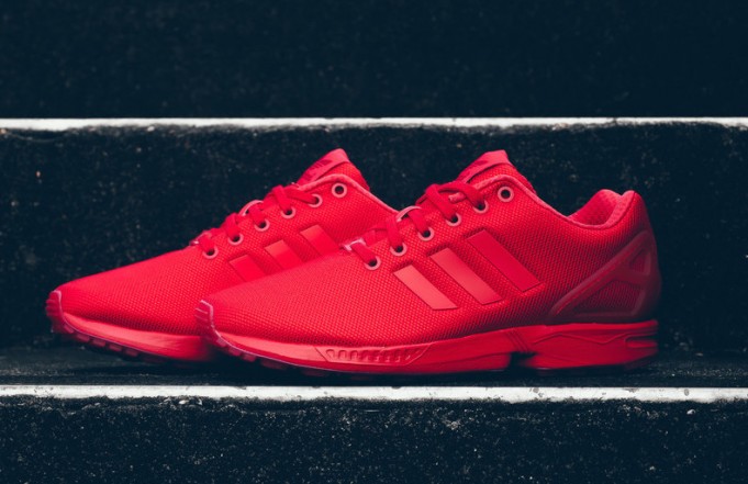 adidas zx flux women red