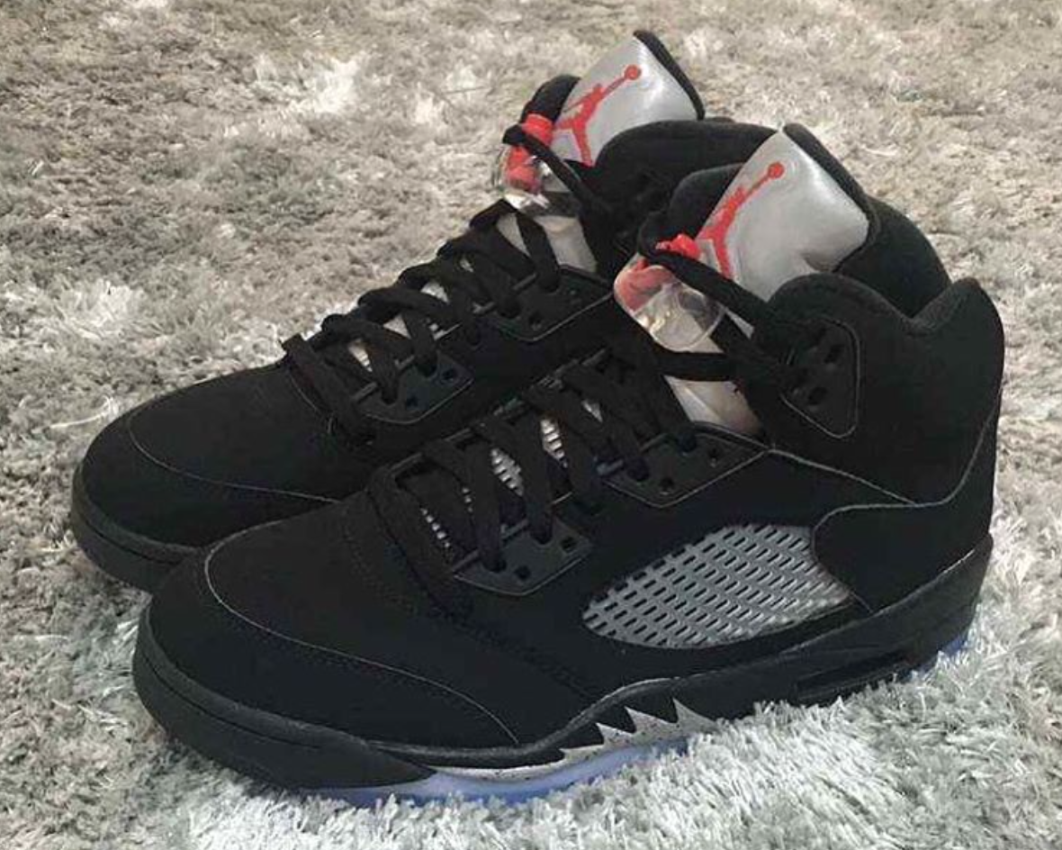 Air Jordan 5 Nike Air Black Metallic OG