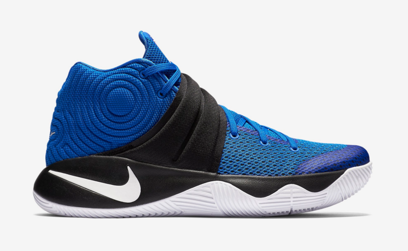 kyrie 2 blue and black