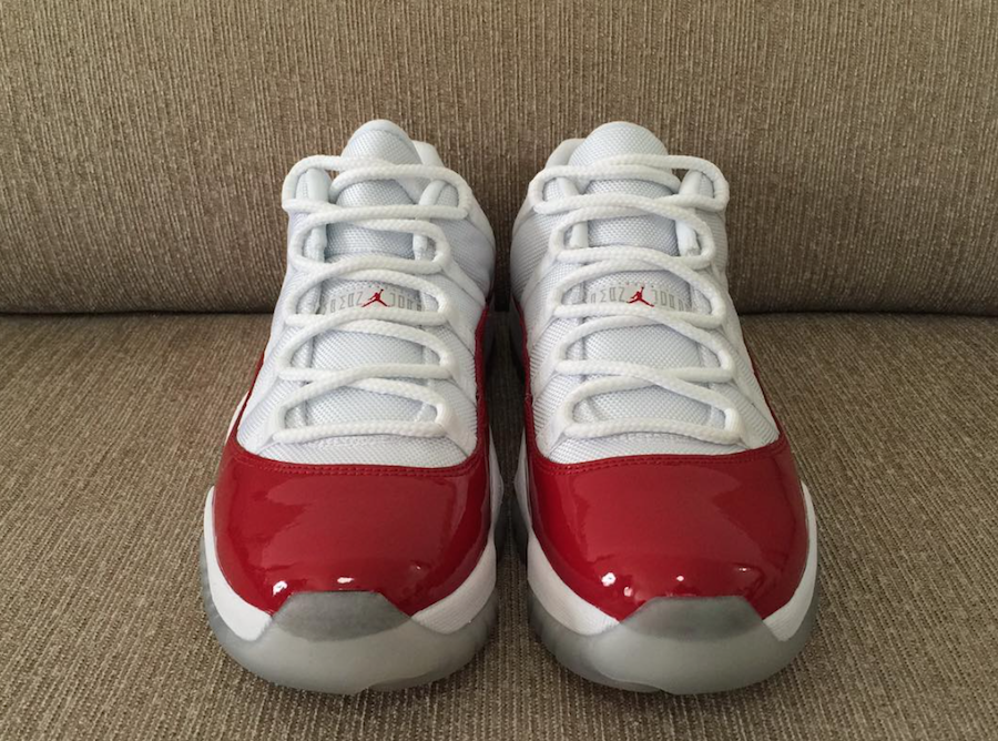 Cherry Air Jordan 11 Low White Red