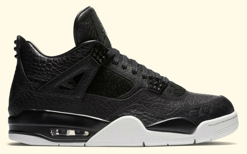 Air Jordan 4 Premium Black Release Date - Sneaker Bar Detroit