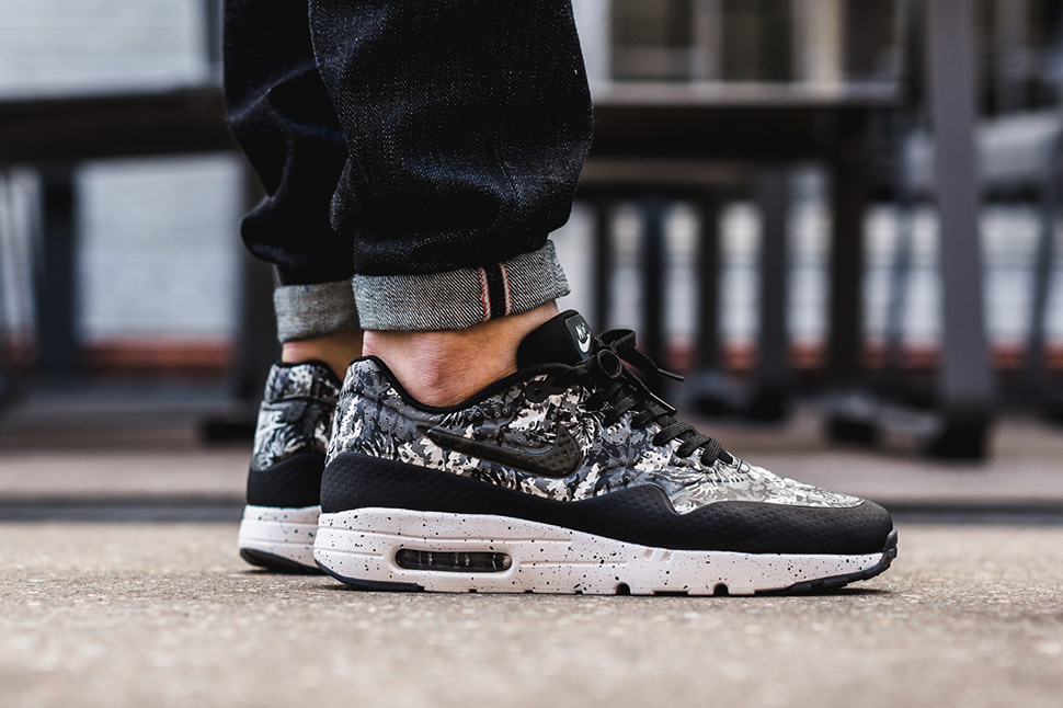 Nike air max cheap 1 print dark grey