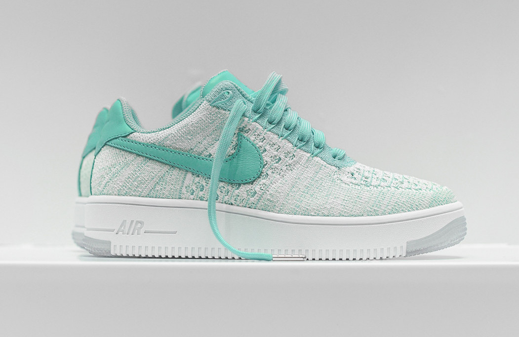 Nike Flyknit Air Force 1 Low Emerald