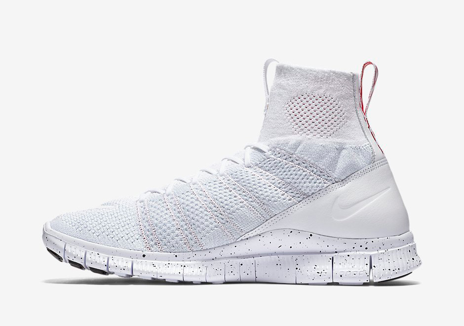 Nike Free Flyknit Mercurial Superfly White
