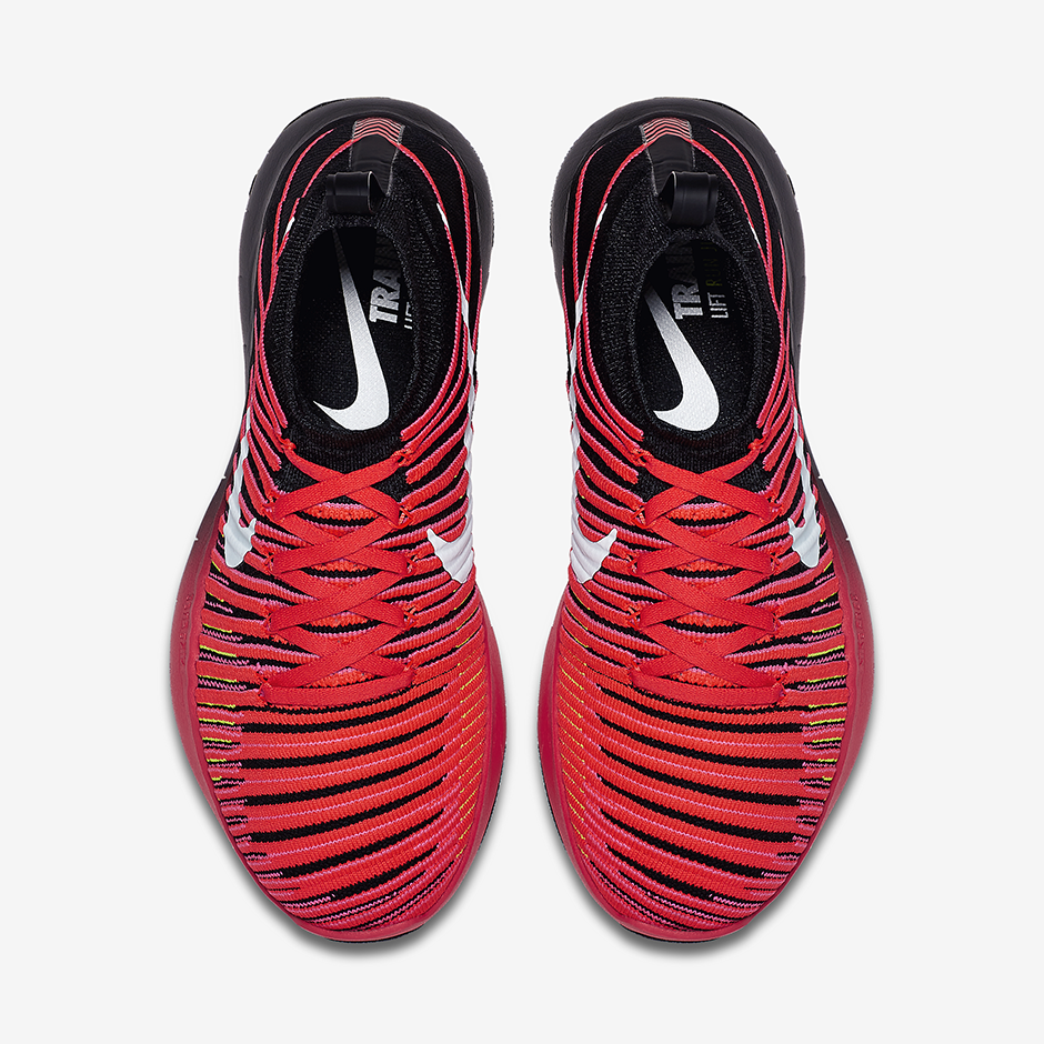 Nike Free Train Force Flyknit Crimson Red Black 833275-001