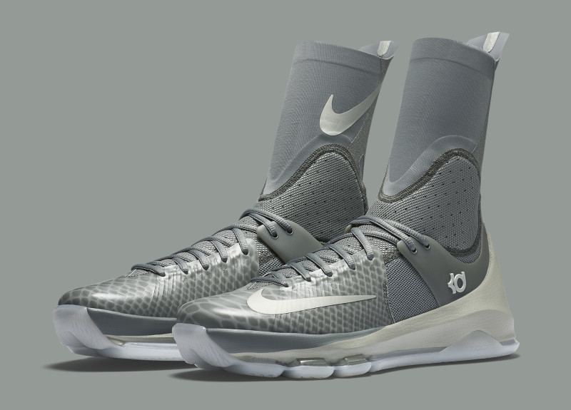 Nike KD 8 Elite Grey Snake