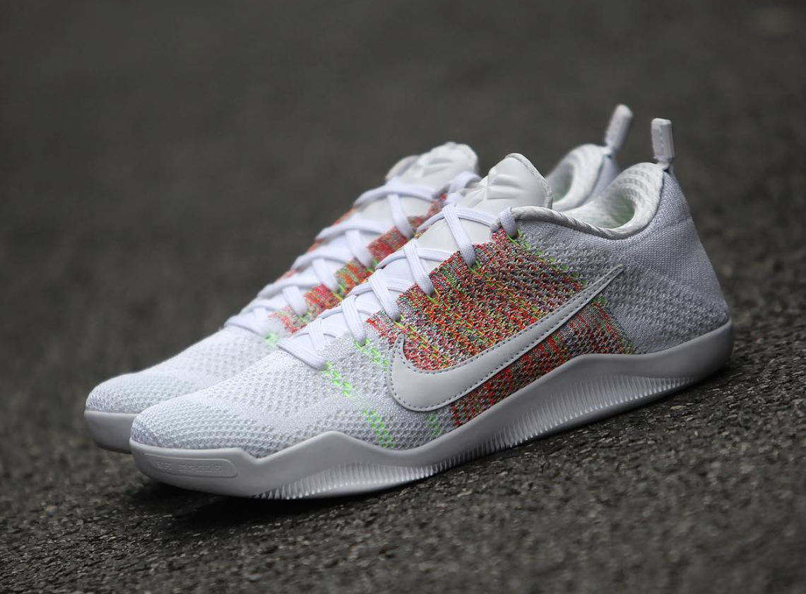 kobe xi elite low white