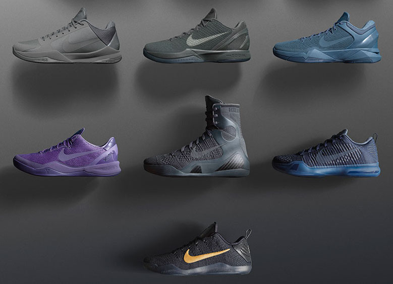 Nike Kobe Fade to Black Pack