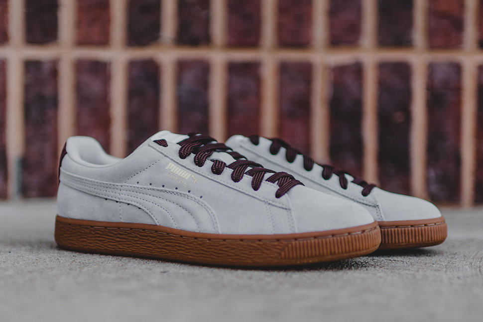 puma suede classic gray