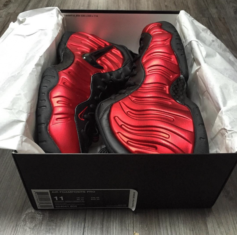 foamposite pro red