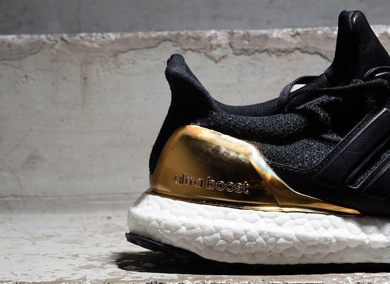 Adidas Ultra Boost Black Gold Sneaker Bar Detroit