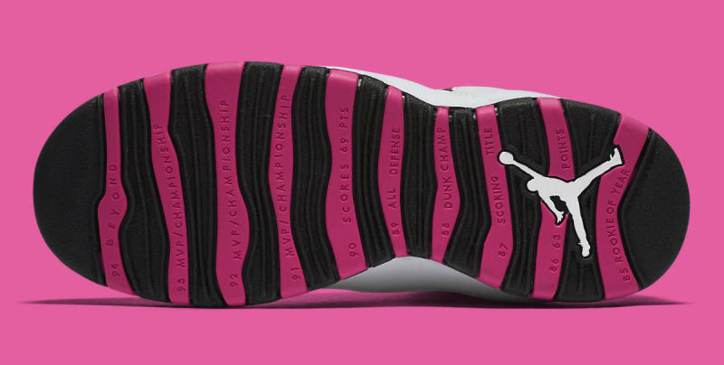 Air Jordan 10 GS Vivid Pink Release Date