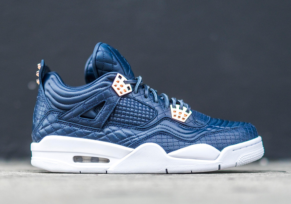 blue and gold jordan 4