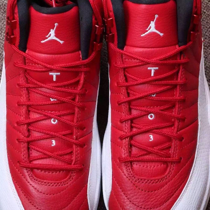 Gym Red White Air Jordan 12 2016