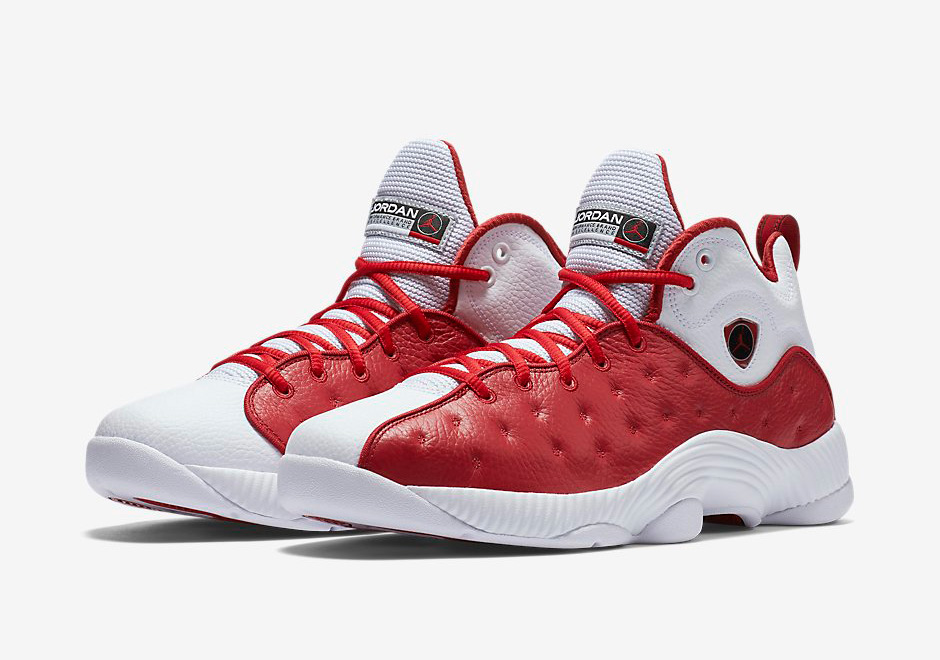 red and white jumpman jordans