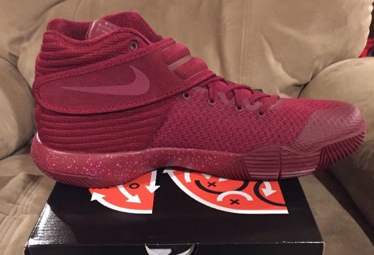 Kyrie 2 Team Red Suede