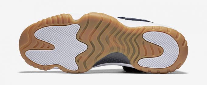 jordan 11 navy blue and gum