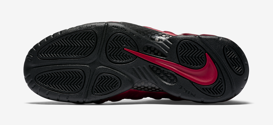 Nike Air Foamposite Pro University Red Black Official Look