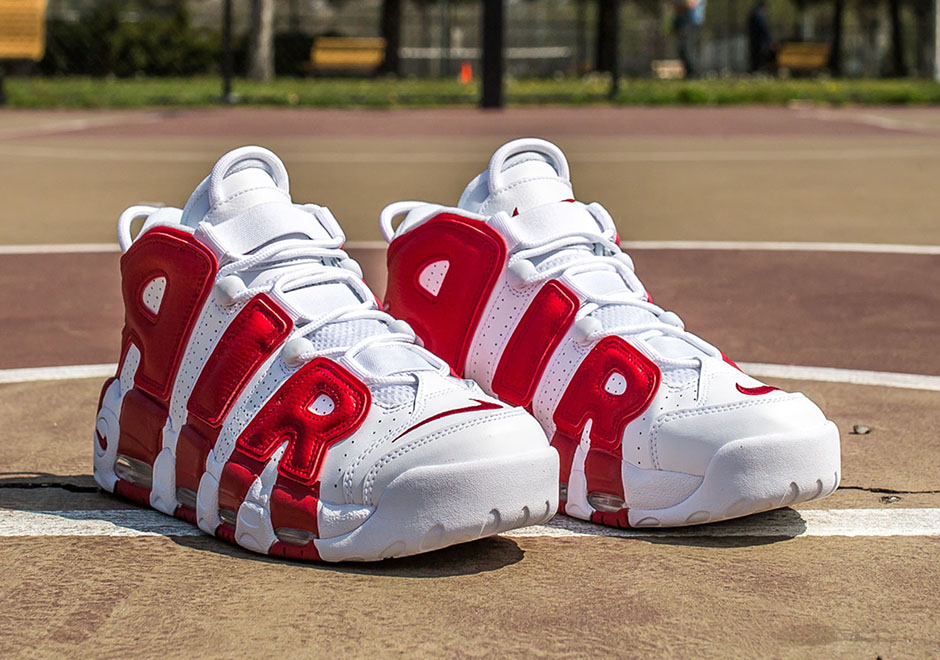Nike Air More Uptempo White Gym Red Release Date