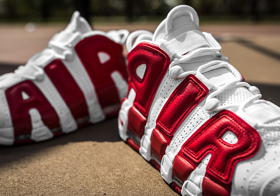 Nike Air More Uptempo White Gym Red Release Date
