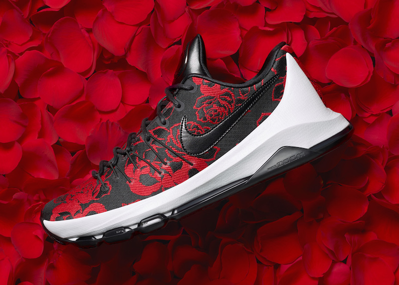 Nike KD 8 EXT Red Floral Finish Release Date