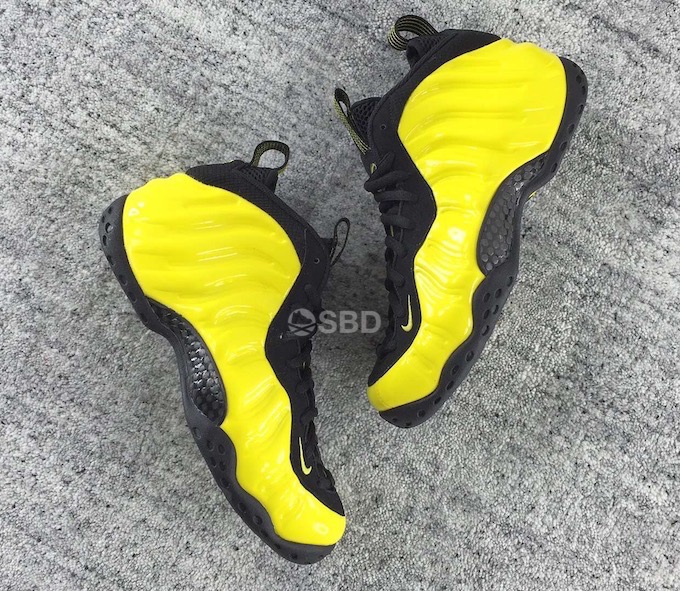 Optic Yellow Black Nike Air Foamposite One
